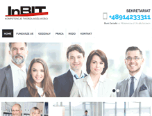 Tablet Screenshot of kobietabiznesu.inbit.pl